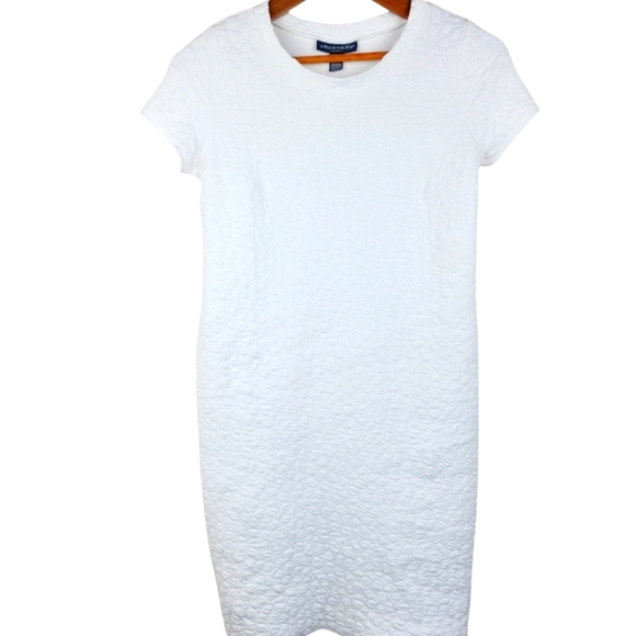 Maternity A Pea in the Pod‎ Pebbled Short Sleeve Dress Women’s Size Small - Picture 1 of 7